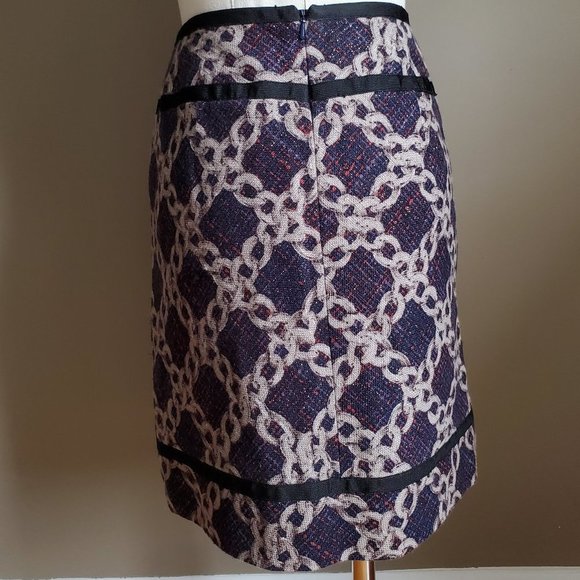 NWOT Etcetera Printed Pencil Skirt Small - Picture 12 of 16